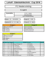 Spielplan G-Jugend